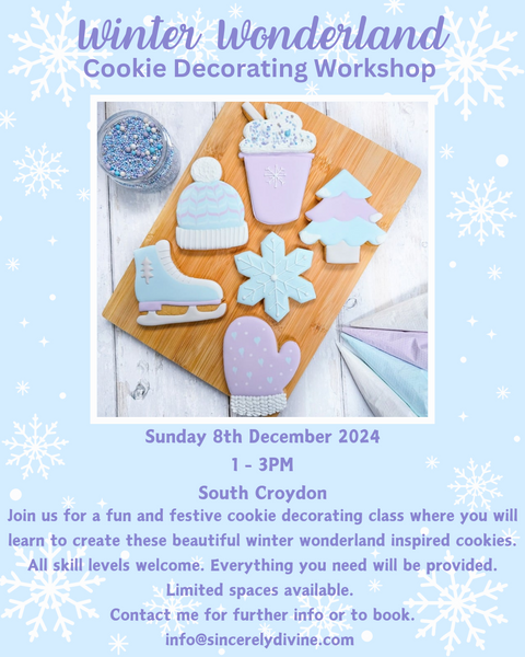 Winter Wonderland Cookie Decorating Workshop: A Festive Treat