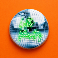 Personalised Disco Ball Cookies
