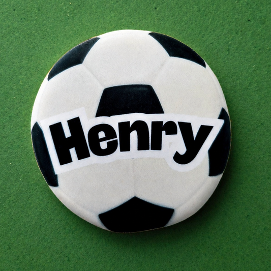 Personalised Football Cookies